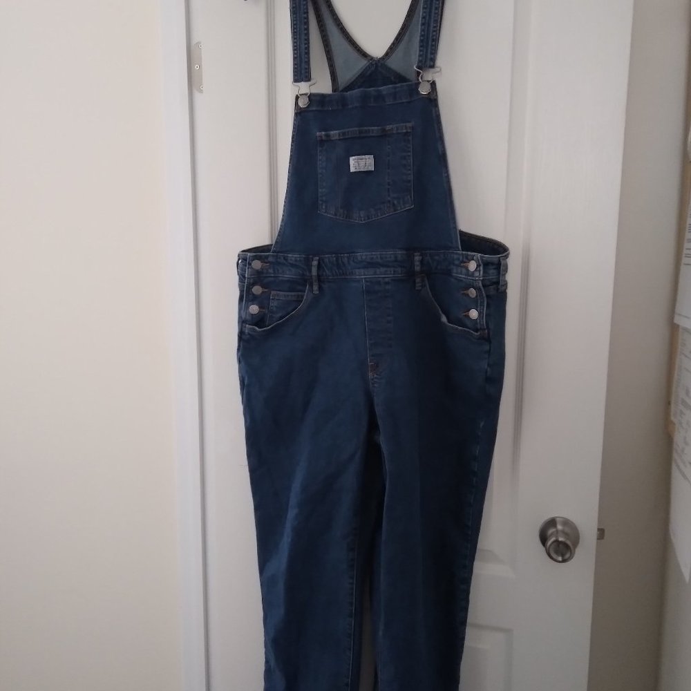 Levi's Dark Blue Denim Overalls